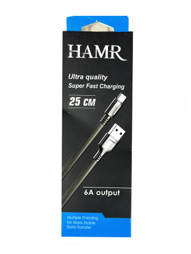 کابل شارژر HAMR Type C super Fast 6A