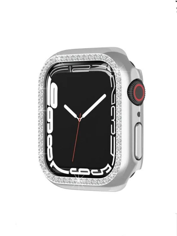 قاب گلس نگینی اپل واچ