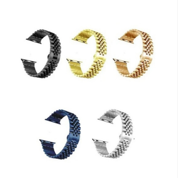 بند واچ میچان مدل Stell Rolex پنج مهره ساعت هوشمند