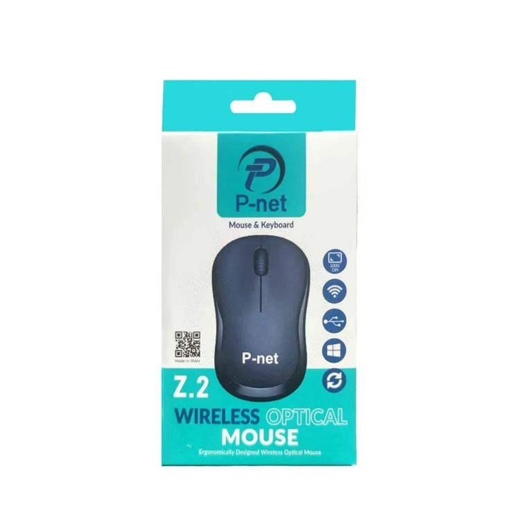موس بی سیم وایرلس مدل P_net Z2