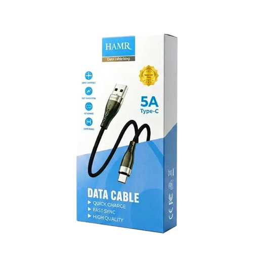 کابل USB به تایپ سی 5A مدل KING هامر (HAMR)