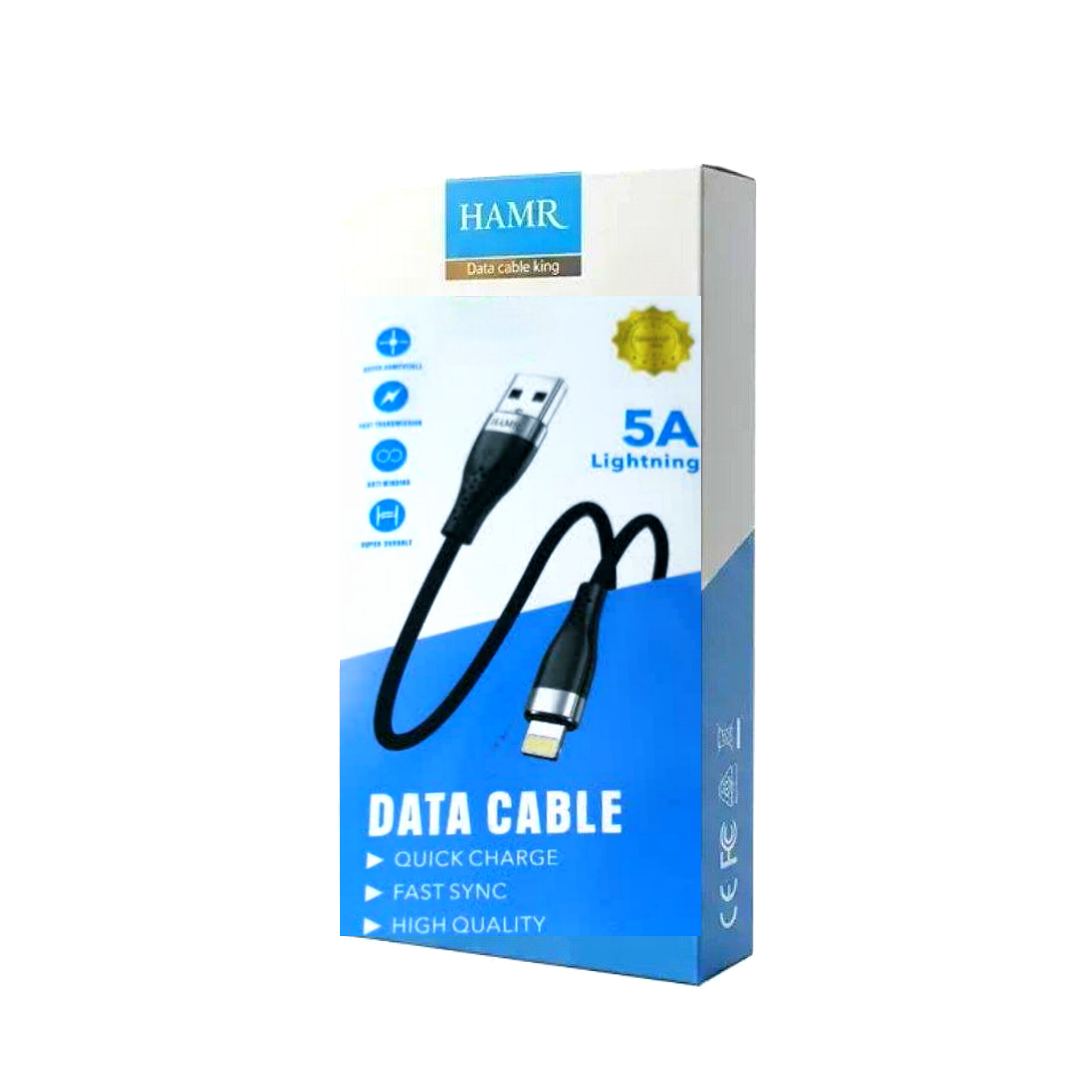 کابل لایتنینگ 5A مدل KING هامر (HAMR)
