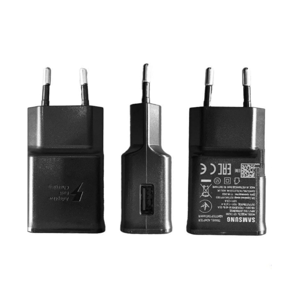 شارژر دیواری سامسونگ مدل EP-TA200 ظرفیت ۱۵ وات با پورت USB